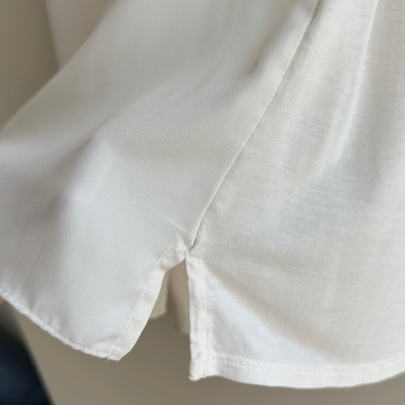 LOFT Creamy White Tank Top, Layering Tank, Business Casual, Size Medium - Picture 8 of 16